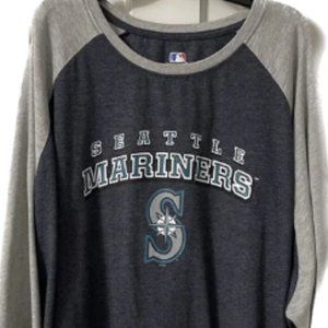 Seattle Mariners 4XL Quarter Sleeve Shirt MLB Baseball